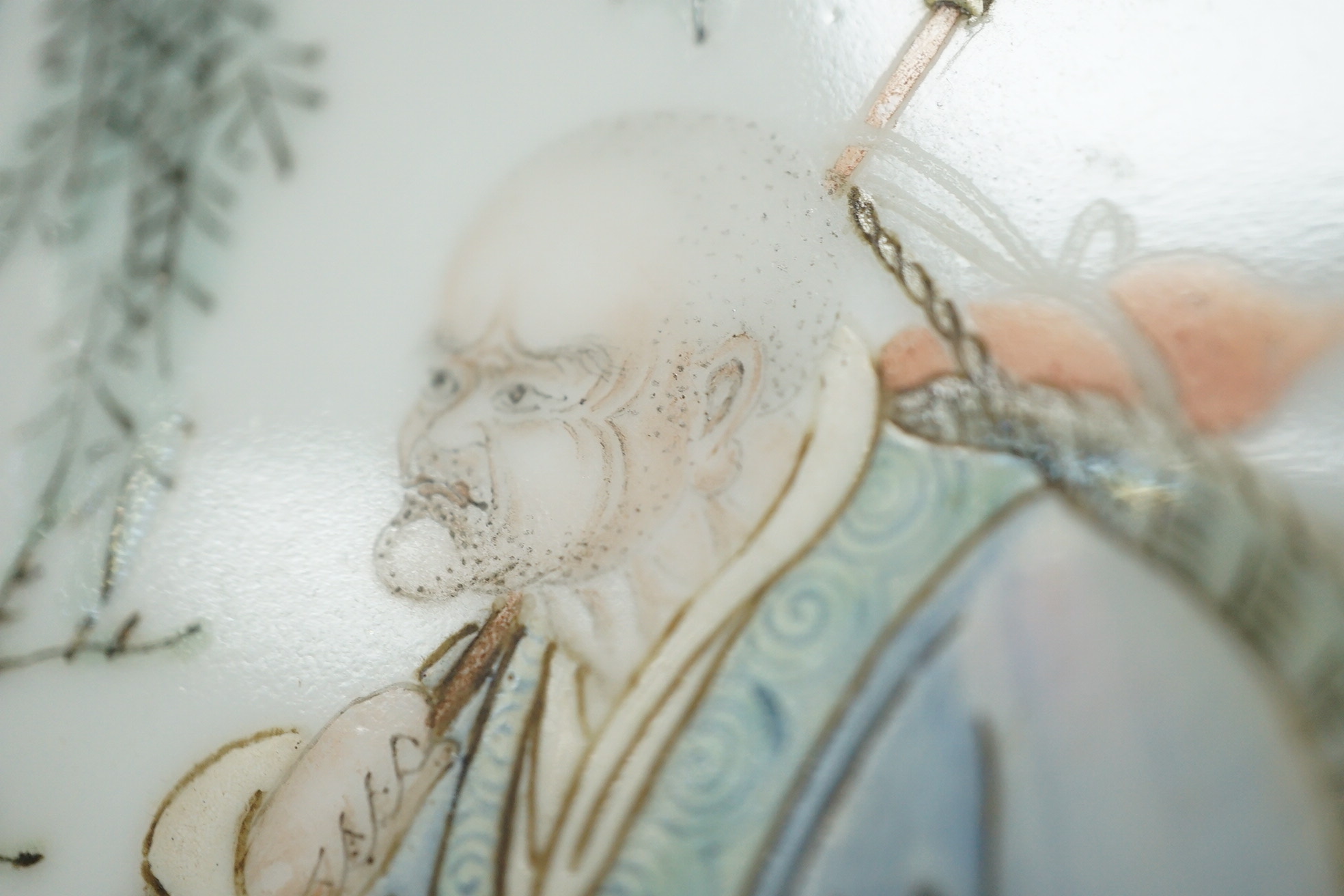 A Chinese famille rose ‘Li Tieguai’ plaque, Republic period